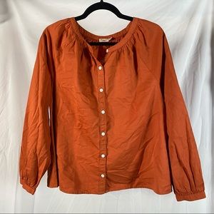 Faherty Balloon Button Up